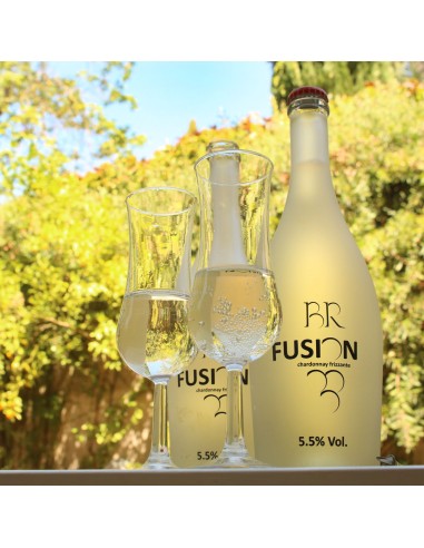 Fusion chardonnay frizzante - 6 bottles, 75 cl