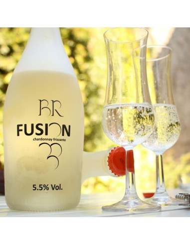 Fusion chardonnay frizzante - 6 bottles, 75 cl