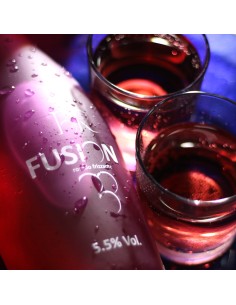 Fusion rosado frizzante caja 6 botellas 75 cl 2